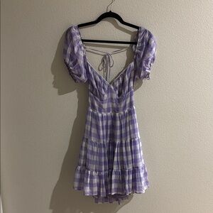 Princess Polly Purple Puff Sleeve Sundress